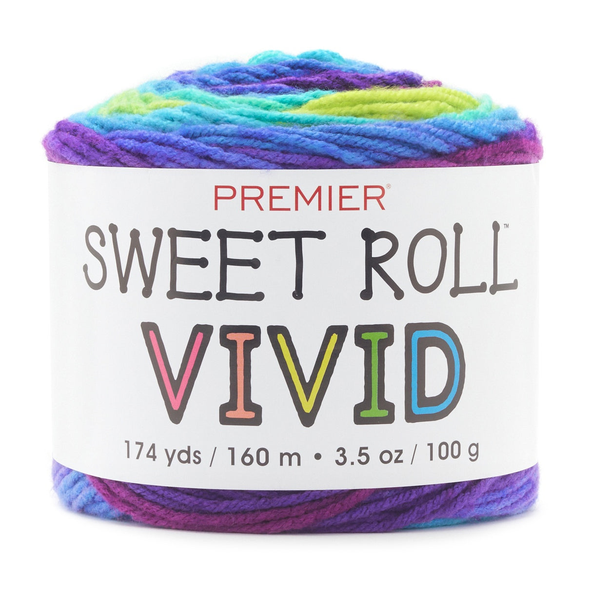 ***Premier Sweet Roll Vivid Yarn-Tetra