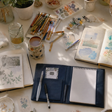 A5 Travel Paint Kit | Watercolor Set | Vegan Leather