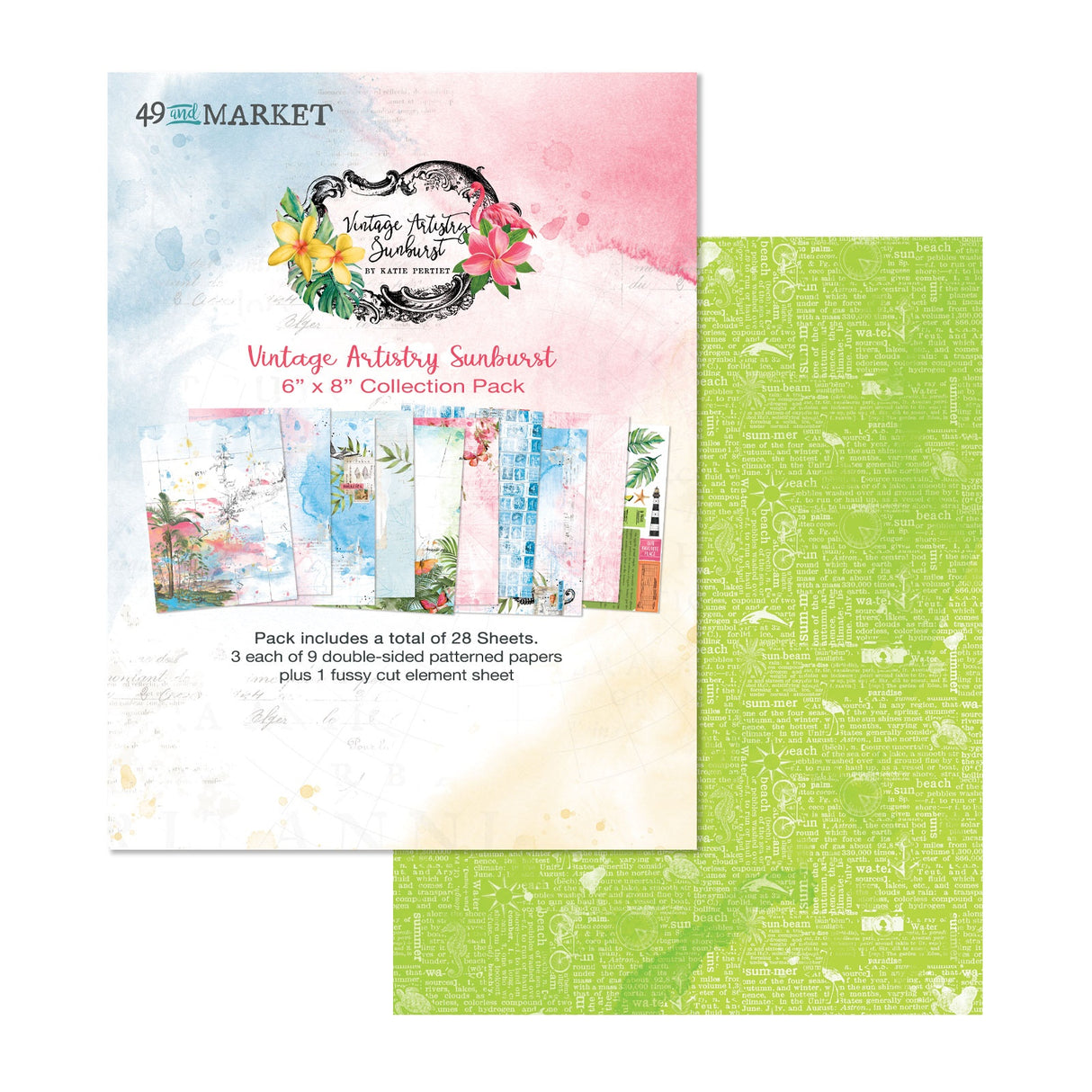 49 And Market Collection Pack 6"X8"-Vintage Artistry Sunburst