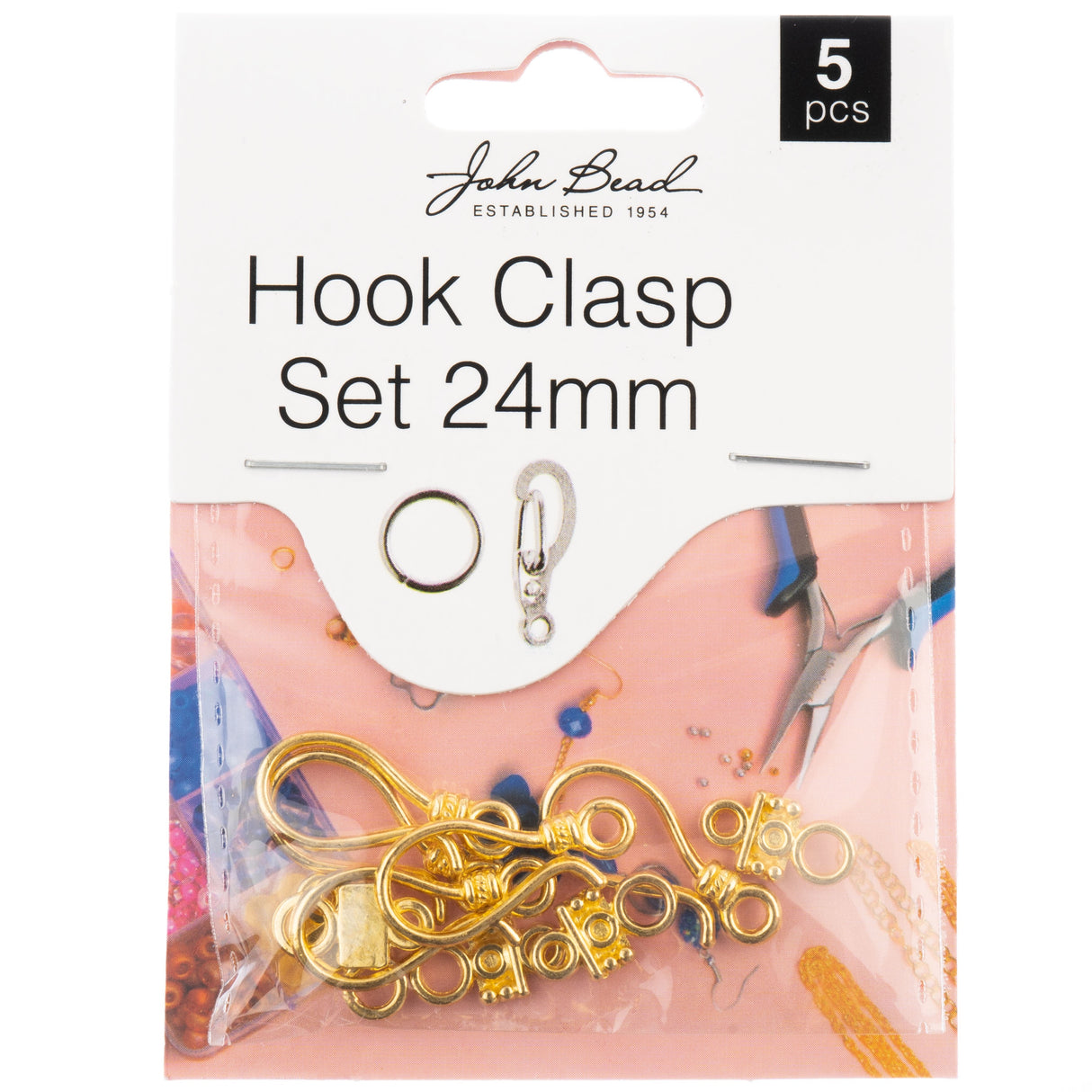 Must Have Findings - Hook Clasp Set 24mm