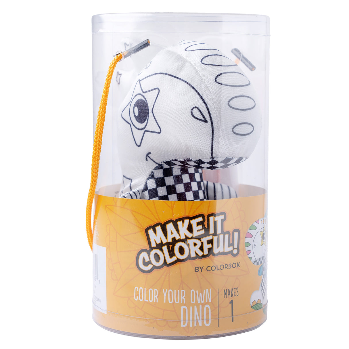 Colorbok Make It Colorful! Color Your Own Plush-Dinosaur