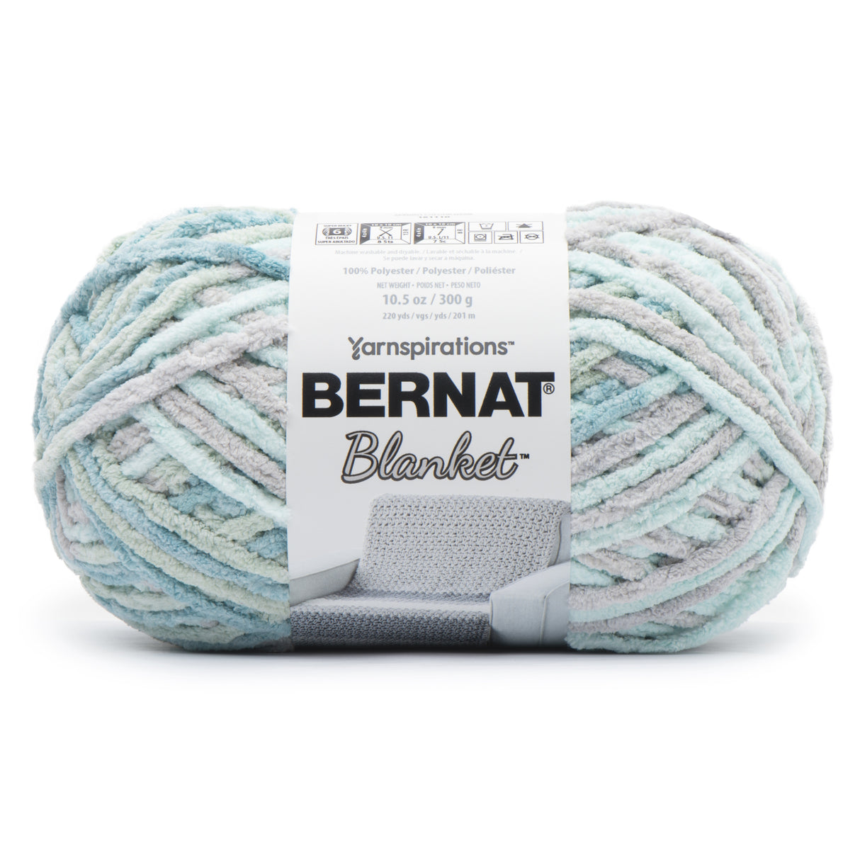 Bernat Blanket Big Ball Yarn-South Seas