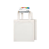Plain Cotton Tote Bag 2 ct 8.7"x7.9" Small Canvas