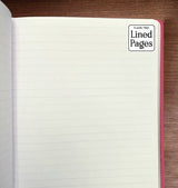Lipstick Pink Artisan Paperback Notebook