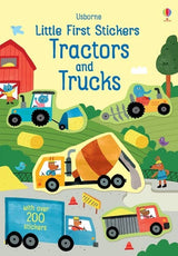 Little First Stickers Tractors And Trucks : Usborne