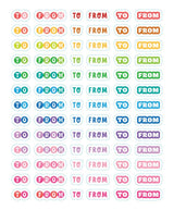 So. Many. Snail Mail Stickers.