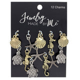 Classic Sea Life Charms 9pc