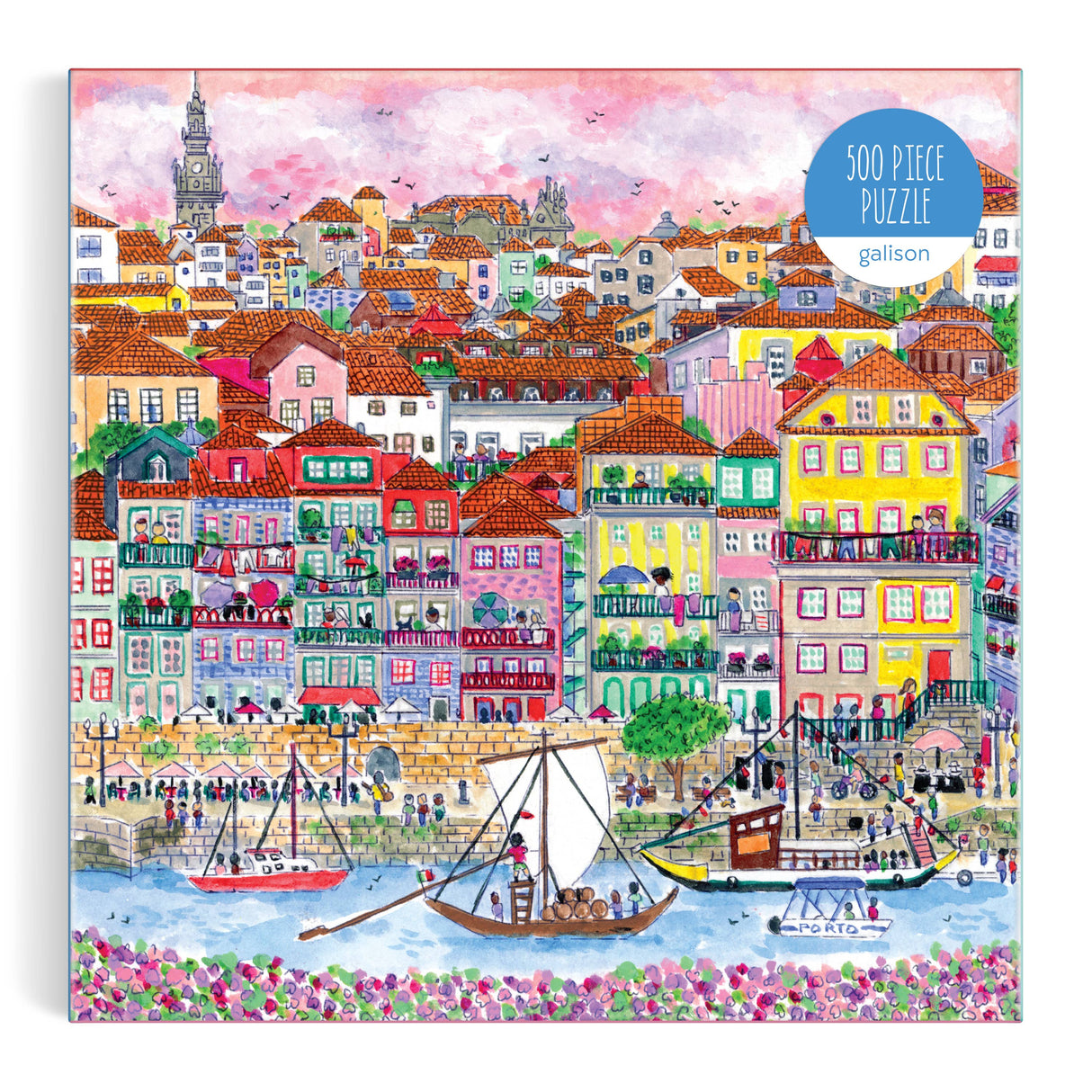 Michael Storrings Colors Of Porto 500 Piece Puzzle