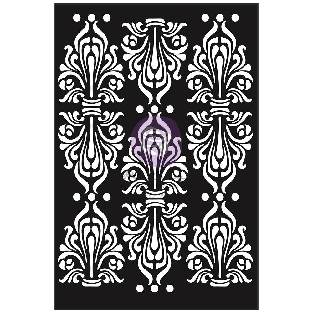 Finnabair Stencil 6"X9"-Manor House