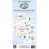 Summer Porch Rub-on Transfer Set-Essentials