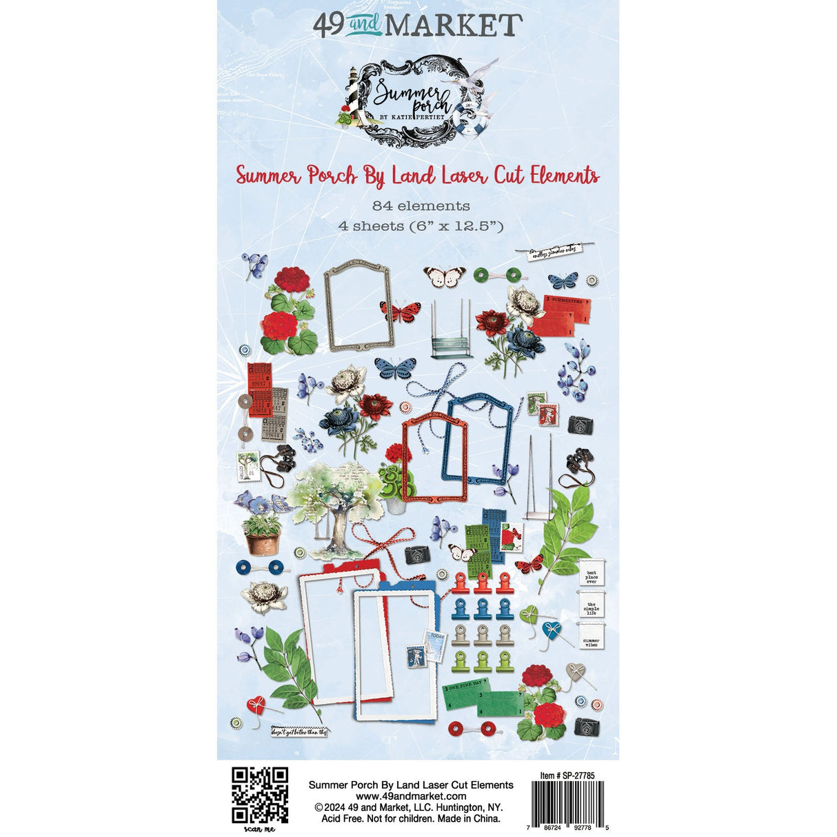 49 And Market Laser Cut Outs-By Land, Summer Porch
