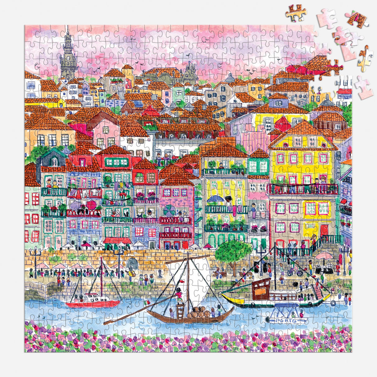 Michael Storrings Colors Of Porto 500 Piece Puzzle