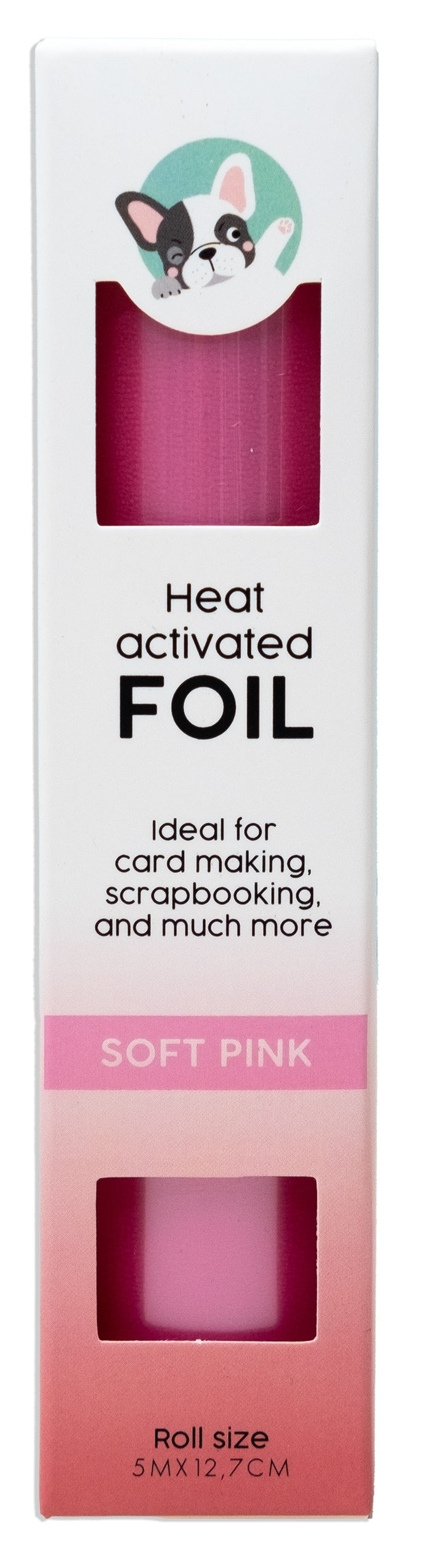 Studio Light Essentials Hot Foil 5"X16'-Nr. 9, Soft Pink