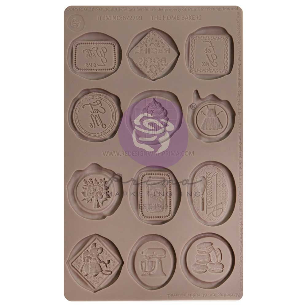 Prima Marketing Decor Mould 5"X8"X8mm -Sweet Seal
