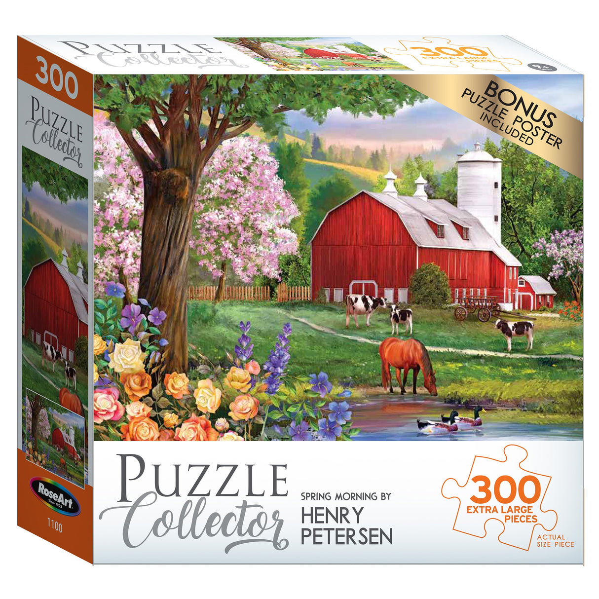 RoseArt Jigsaw Puzzle 300 Pieces 18"X24"-Spring Morning