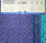 Aitoh Lotka Paper Pack 8.5"X11" 5/Pkg-Blues
