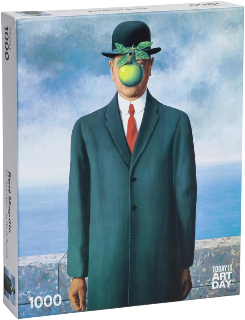Today is Art Day - Rene Magritte - Son of Man - Puzzle - 1000-piece