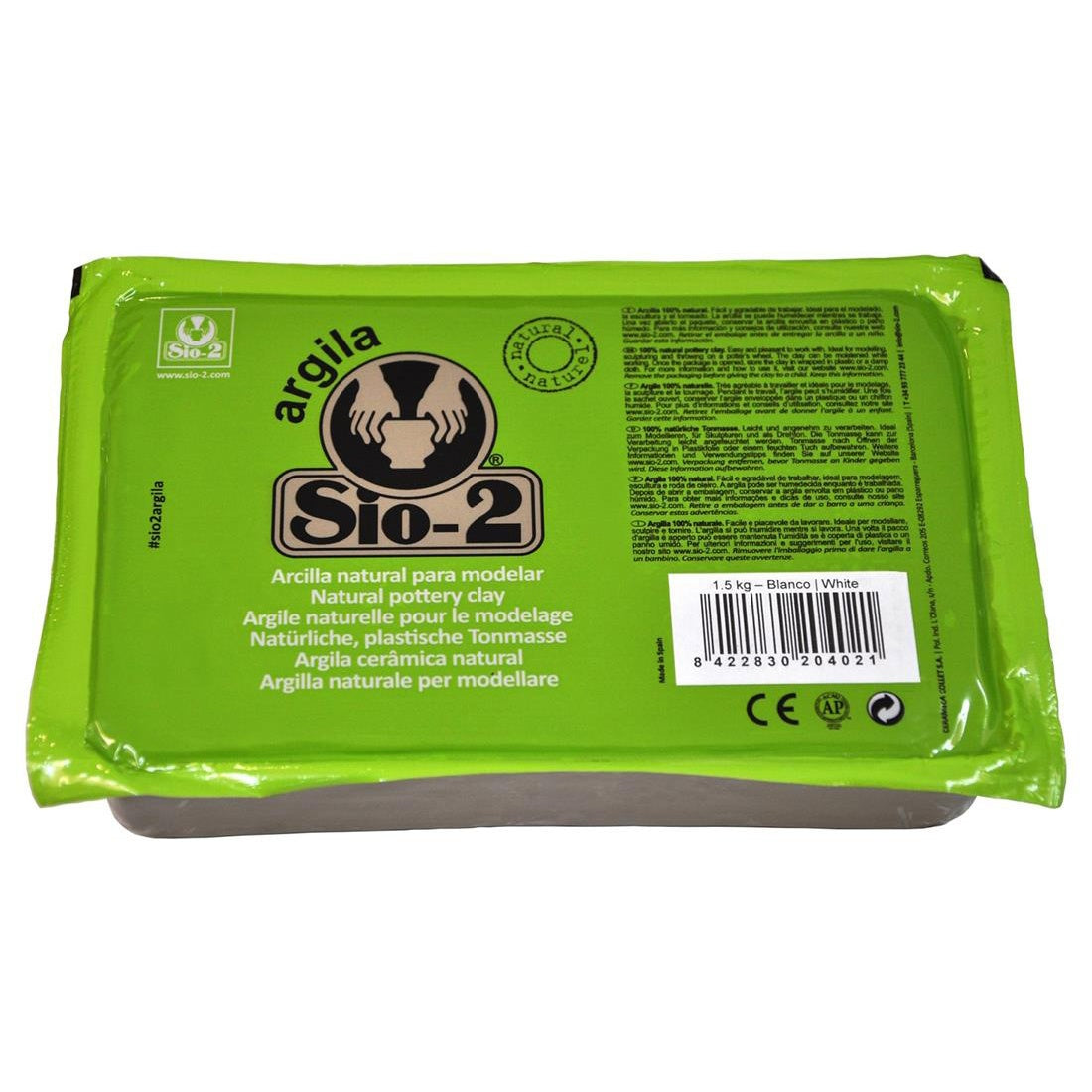 Activa SIO-2 Argila Modeling Clay 2.2lb-White