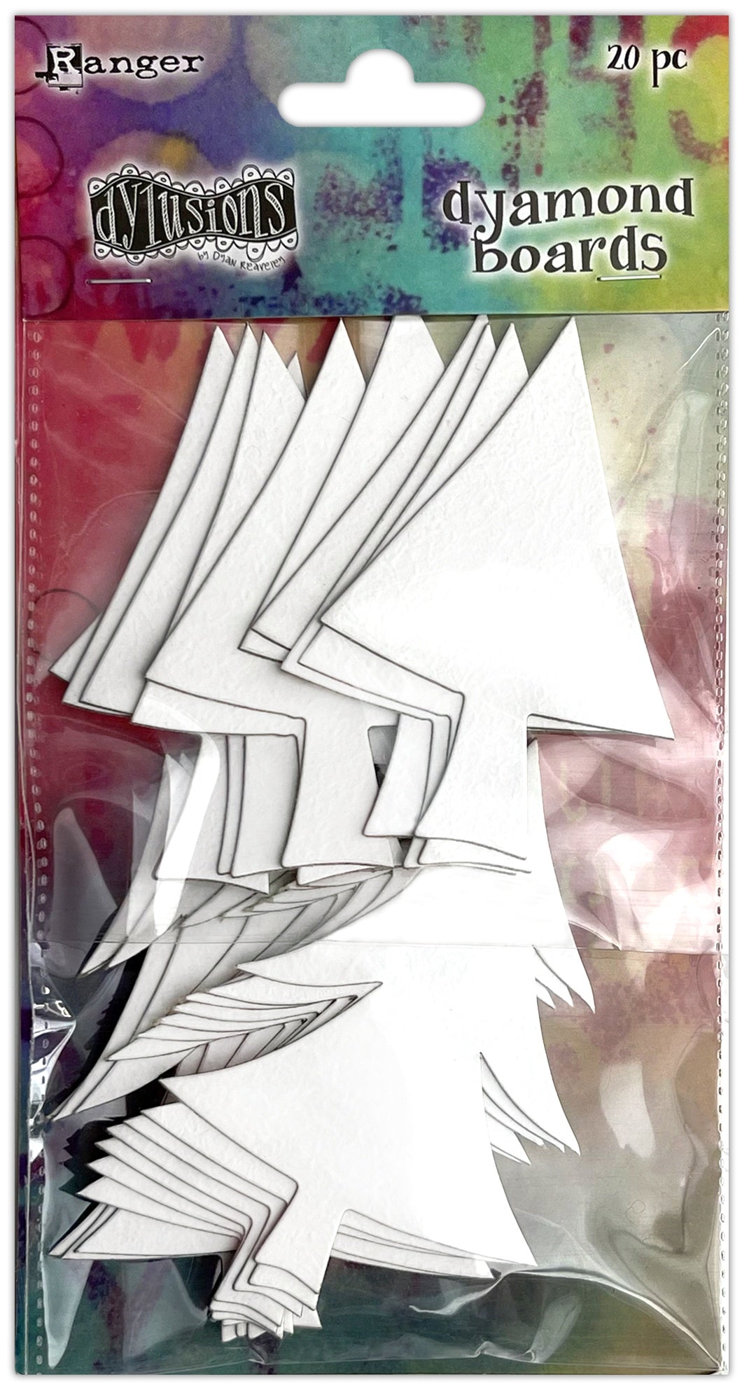 Dyan Reaveley Dylusions Dyamond Boards-Trees Small