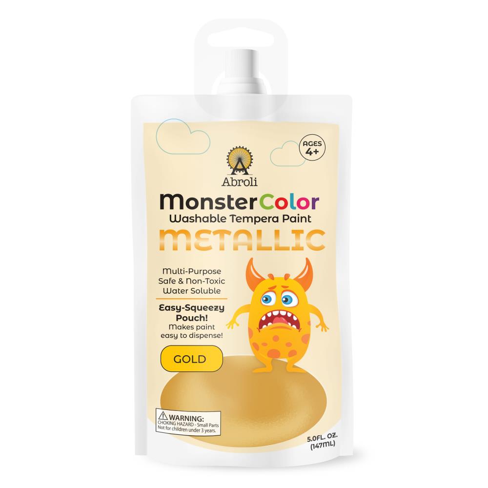 Monster Color Washable Tempera metallic gold