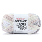 Premier Basix Chenille Multi Yarn-Toasted Marshmallow