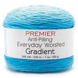 Premier Anti-Pilling Everyday Worsted Gradient Yarn-Sky Tones