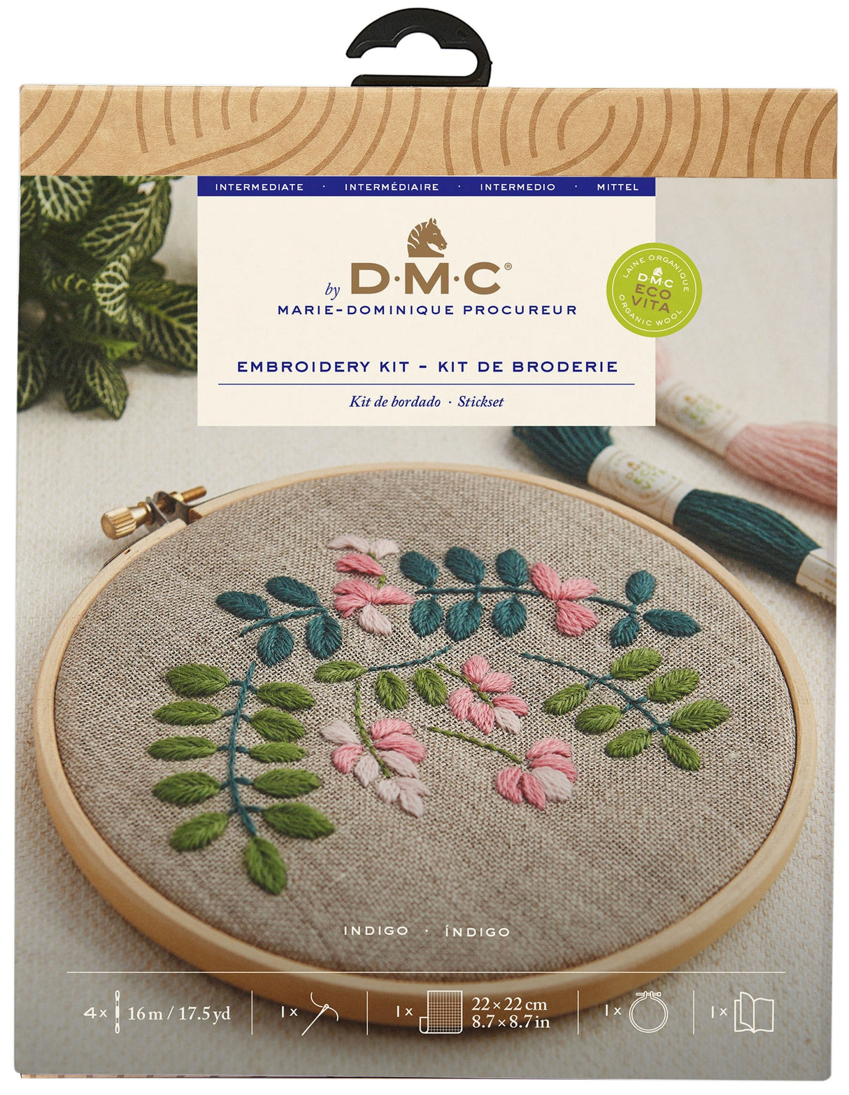 DMC Eco Vita Kit -Indigo Flowers