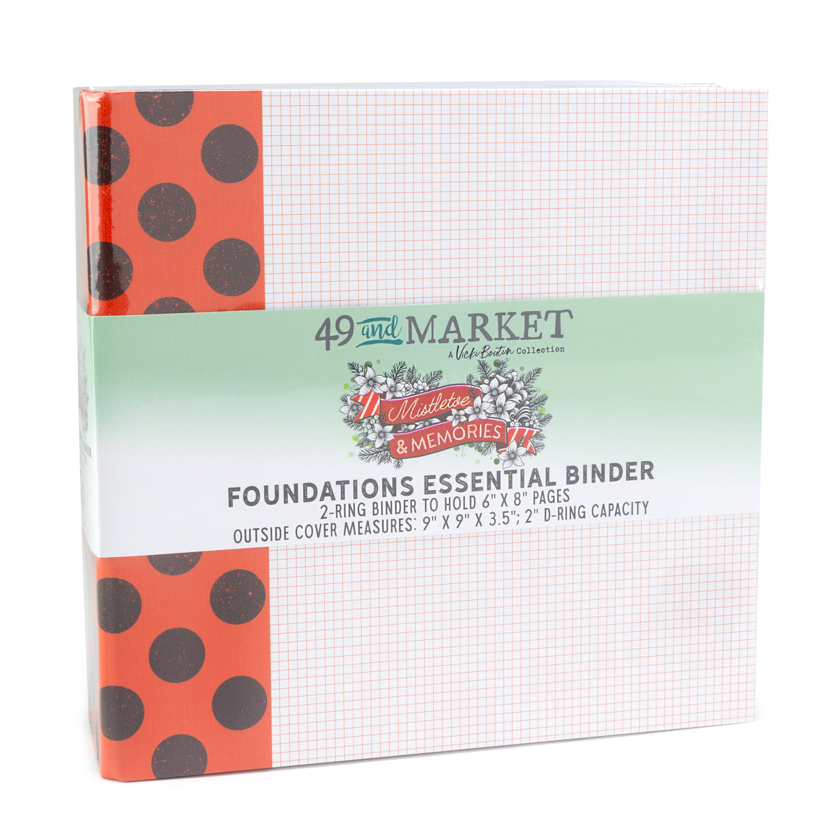 49 And Market Binder Album Kit-Mistletoe And Memories
