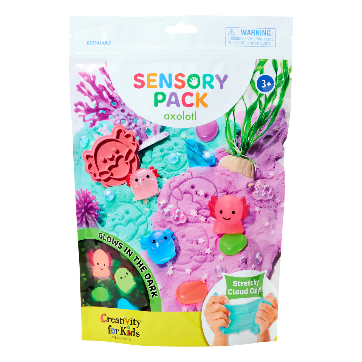 Creativity For Kids Sensory Packs-Axolotl