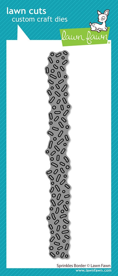 Lawn Cuts Custom Craft Die-Sprinkles Border