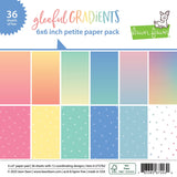 Lawn Fawn Double-Sided Paper Pack 6"X6"-Gleeful Gradients