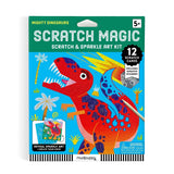 Mighty Dinosaurs Scratch Magic: Scratch & Sparkle Art Kit