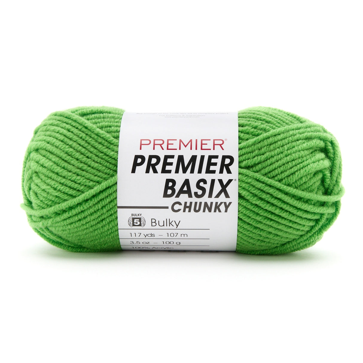 Premier Basix Chunky Yarn-Spring Green