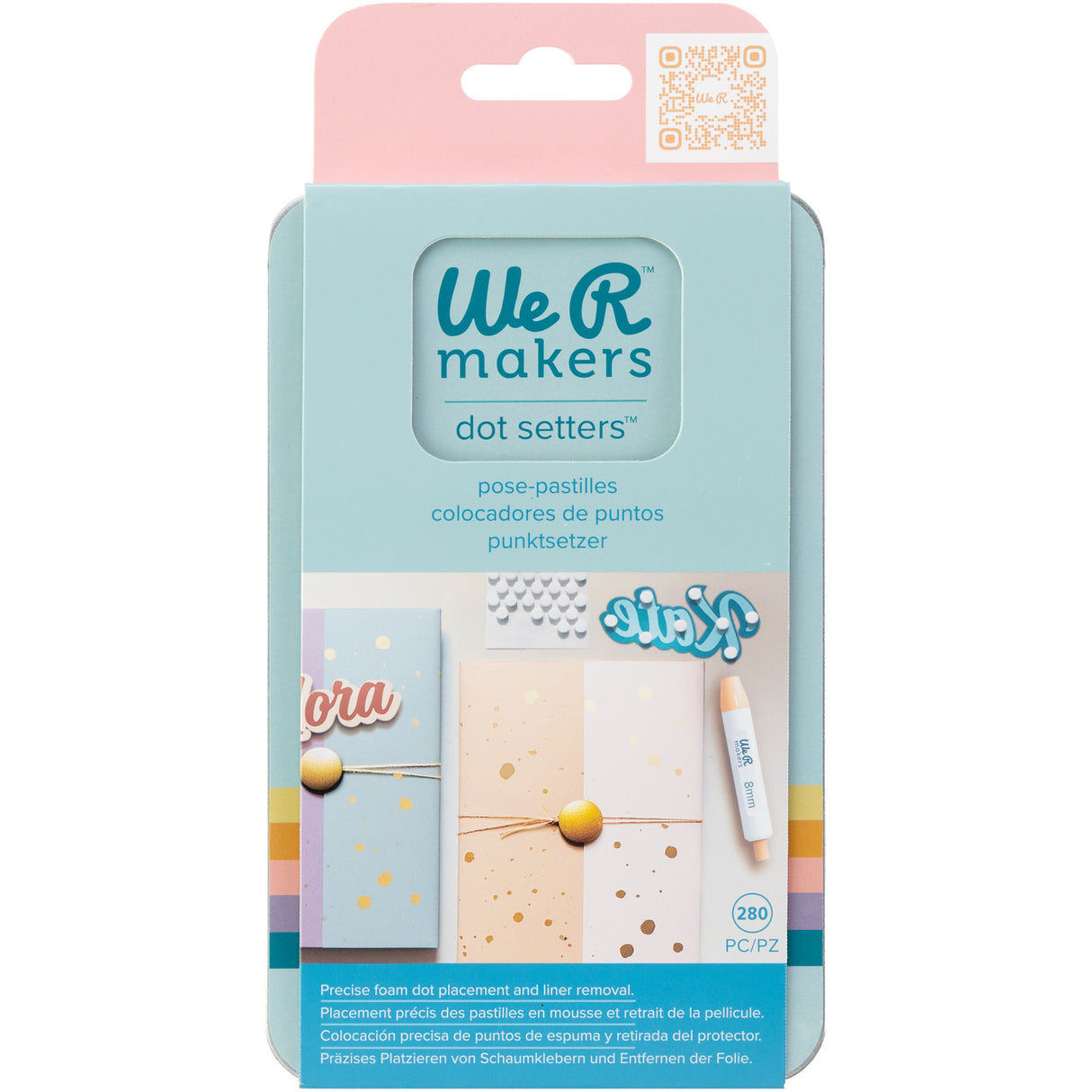 We R Foam Dot Setter Kit 3pc-275 Dots