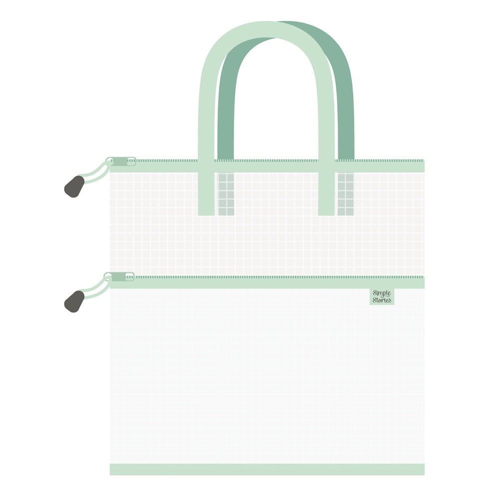 Simple Stories Craft Bag 16"X16"-Mesh