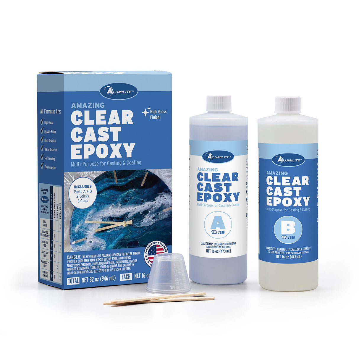 Alumilite Amazing Clear Cast Resin-32oz