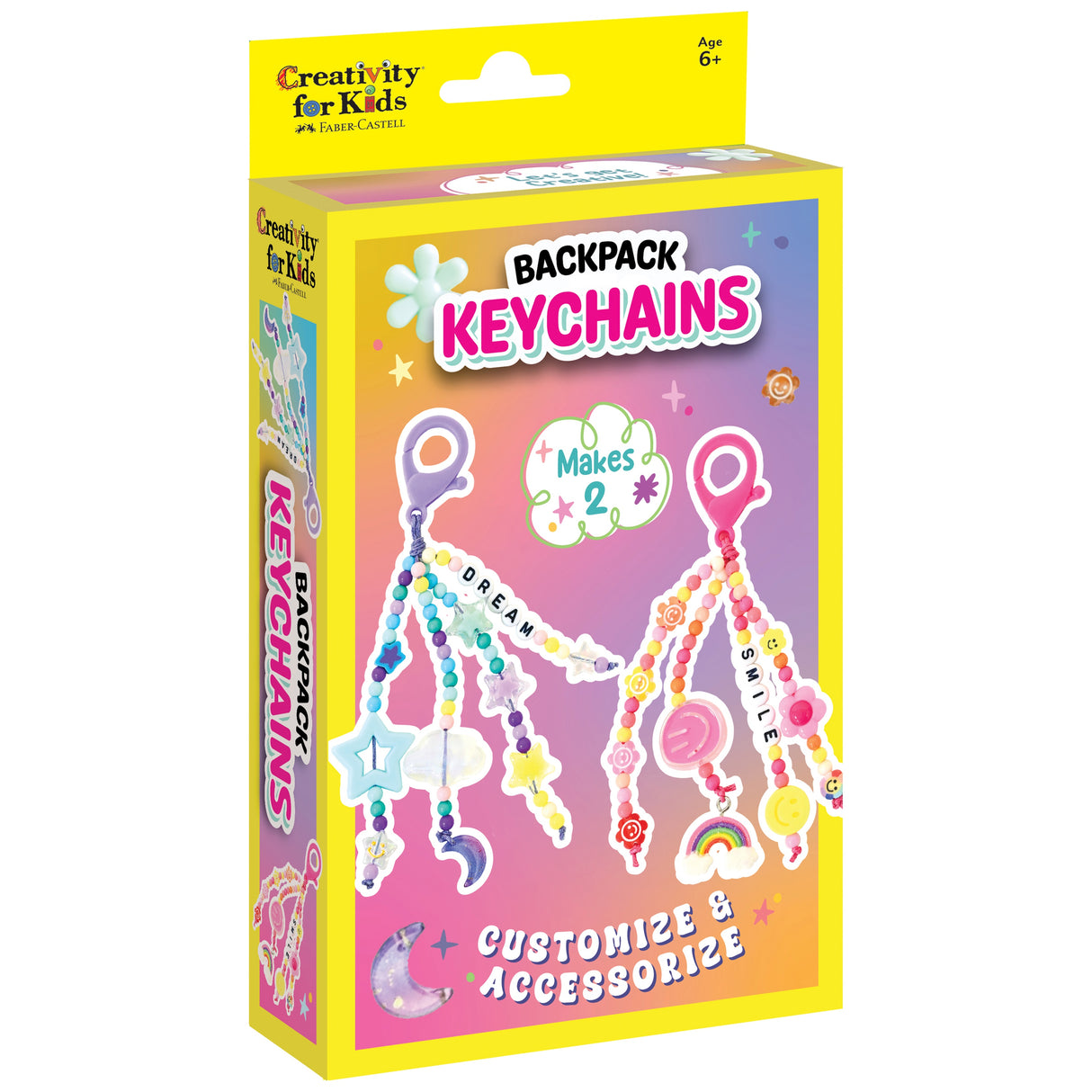 Creativity For Kids Mini Kit -Backpack Keychains
