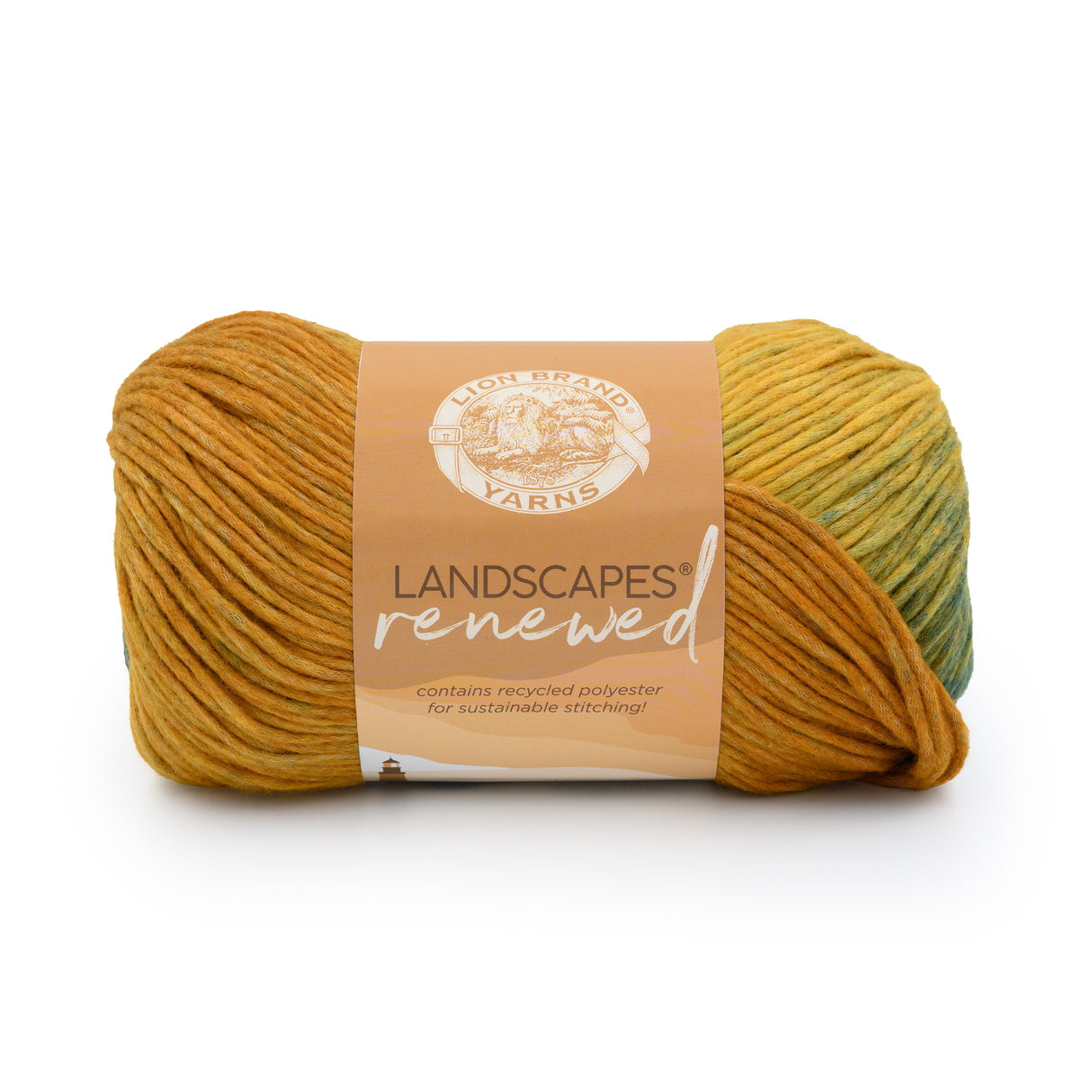 Lion Brand Landscapes Renewed Yarn-Scarab