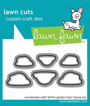 Lawn Cuts Custom Craft Die-All the Garden Hats
