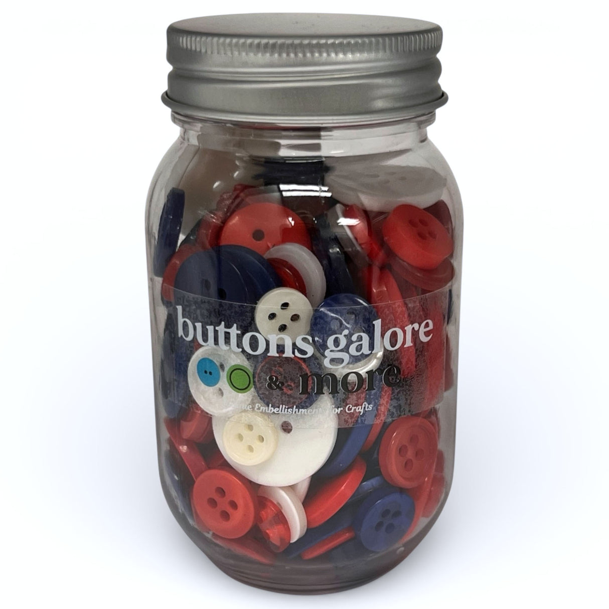 Buttons Galore Craft & Sewing Buttons-Star Spangle - 3oz
