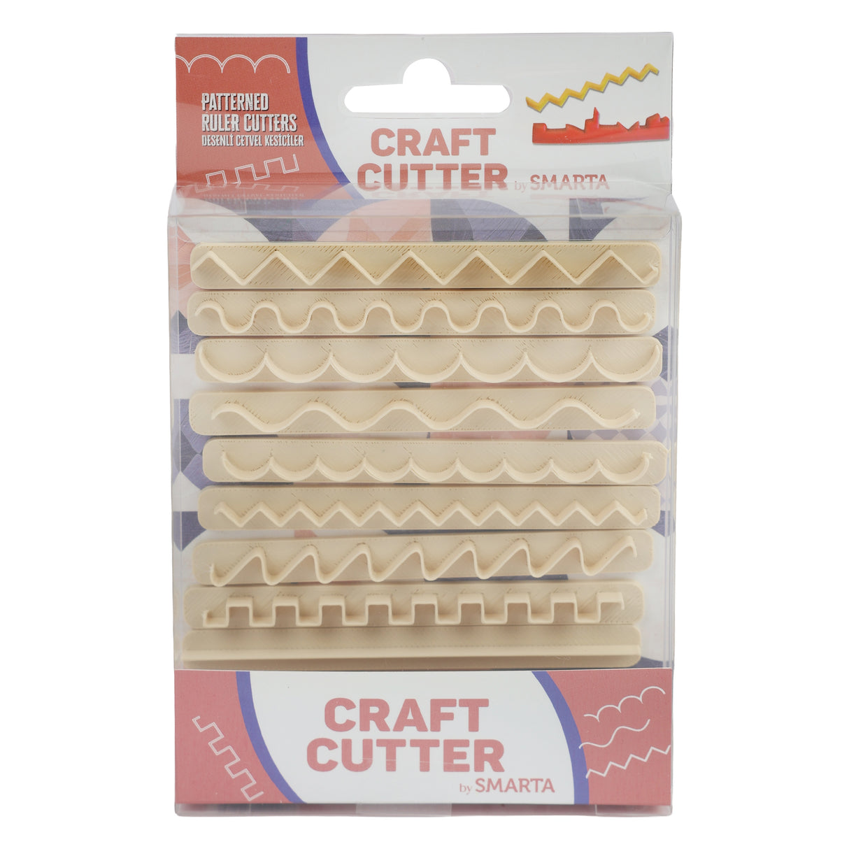 Smarta Craft Cutters-Patterned Ruler