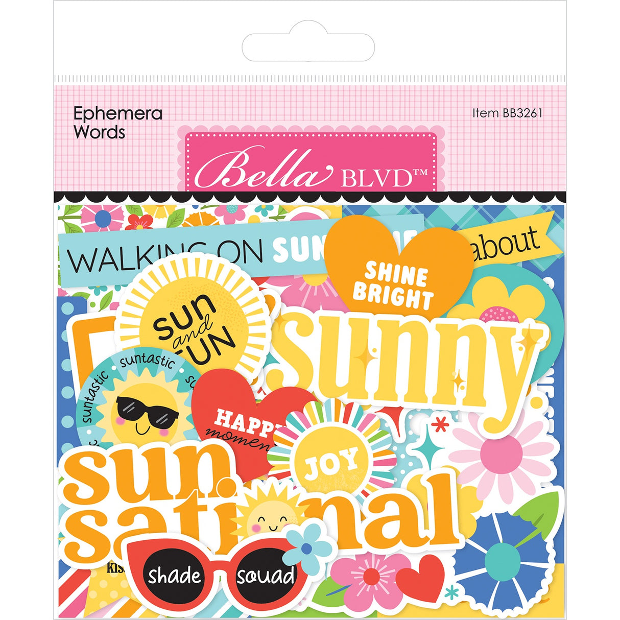 Bella Blvd Words Ephemera-Walking on Sunshine