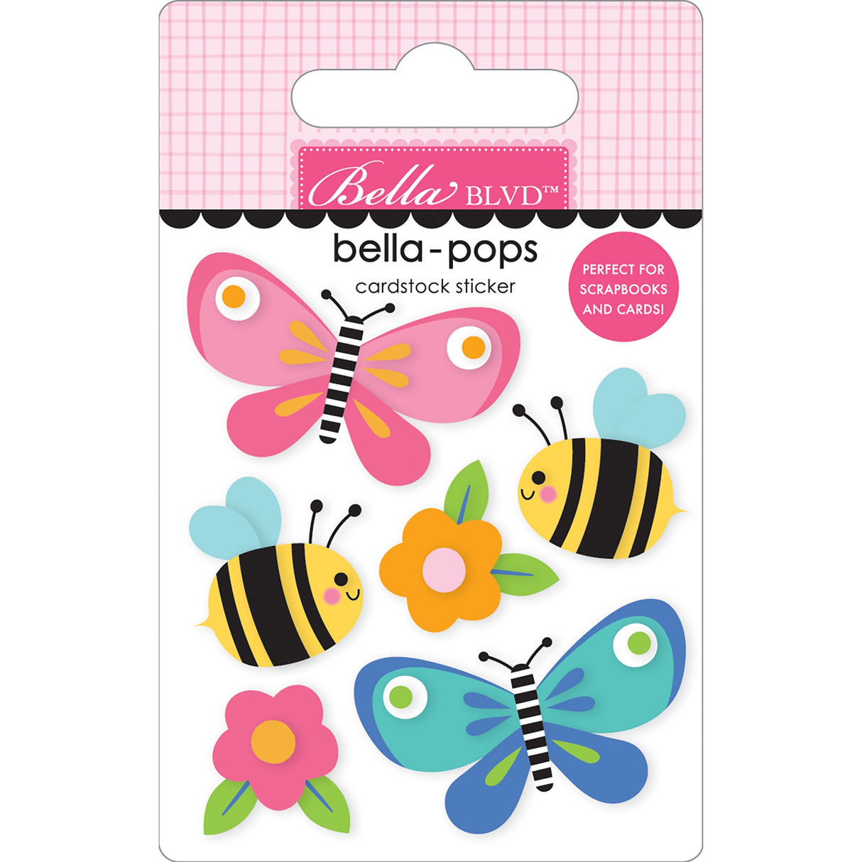 Bella Blvd  Walking on Sunshine Bella-Pops 3D Stickers-Wings of Sunshine