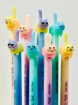 Cat Tail Colors Gel Pen