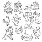 The Best Day Ever: A Cute & Cozy Coloring Book