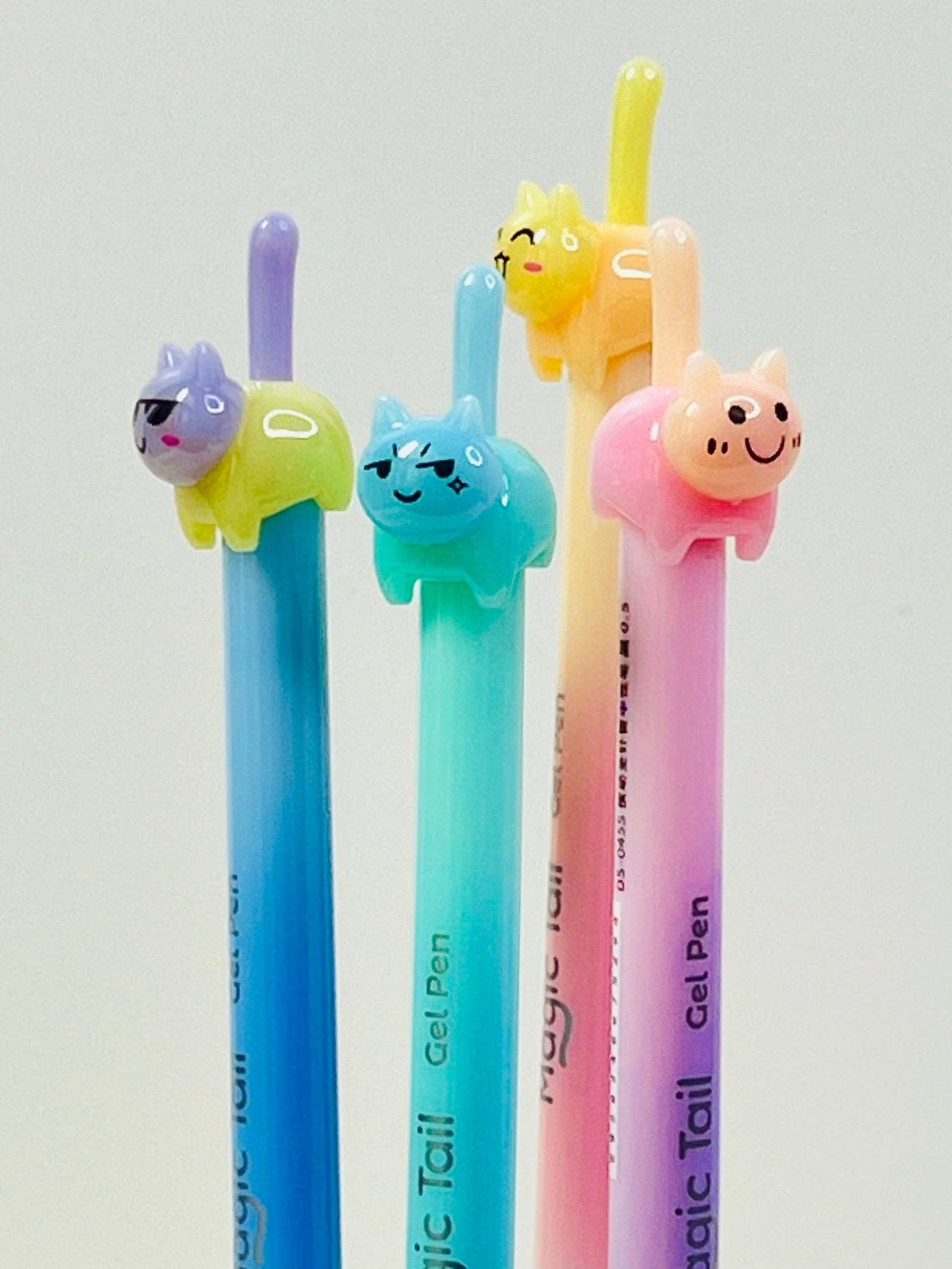 Cat Tail Colors Gel Pen