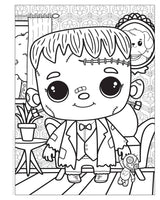 Hauntingly Happy Coloring Book