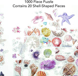 The Beachcomber's Companion 1000 Piece Puzzle With Shaped Pieces,