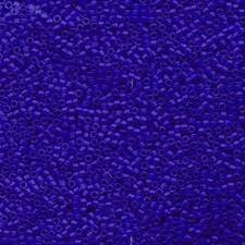 11/0 Miyuki Delica Bead Tube Opaque Royal Blue