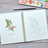 Watercolor workbook, Virginia Themed Watercoloring book